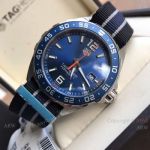 Copy TAG Heuer Formula 1 Swiss Quartz Watch Blue Dial Nylon Strap